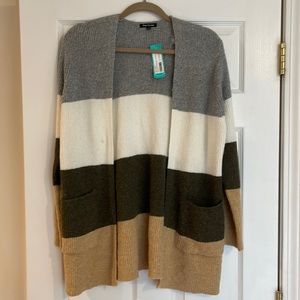 Pink Clover Open Sweater XL New with tags